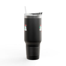 Festive Insulated Travel Mug - 40oz Holiday Drink Tumbler