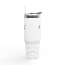 Festive Insulated Travel Mug - 40oz Holiday Drink Tumbler