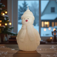 *PRE-ORDER* Limited Edition: Snowman Pillar Candle ☃️❄️