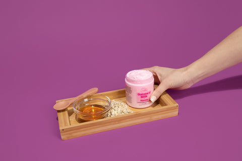 Exfoliating Oatmeal Milk + Honey Sugar Scrub