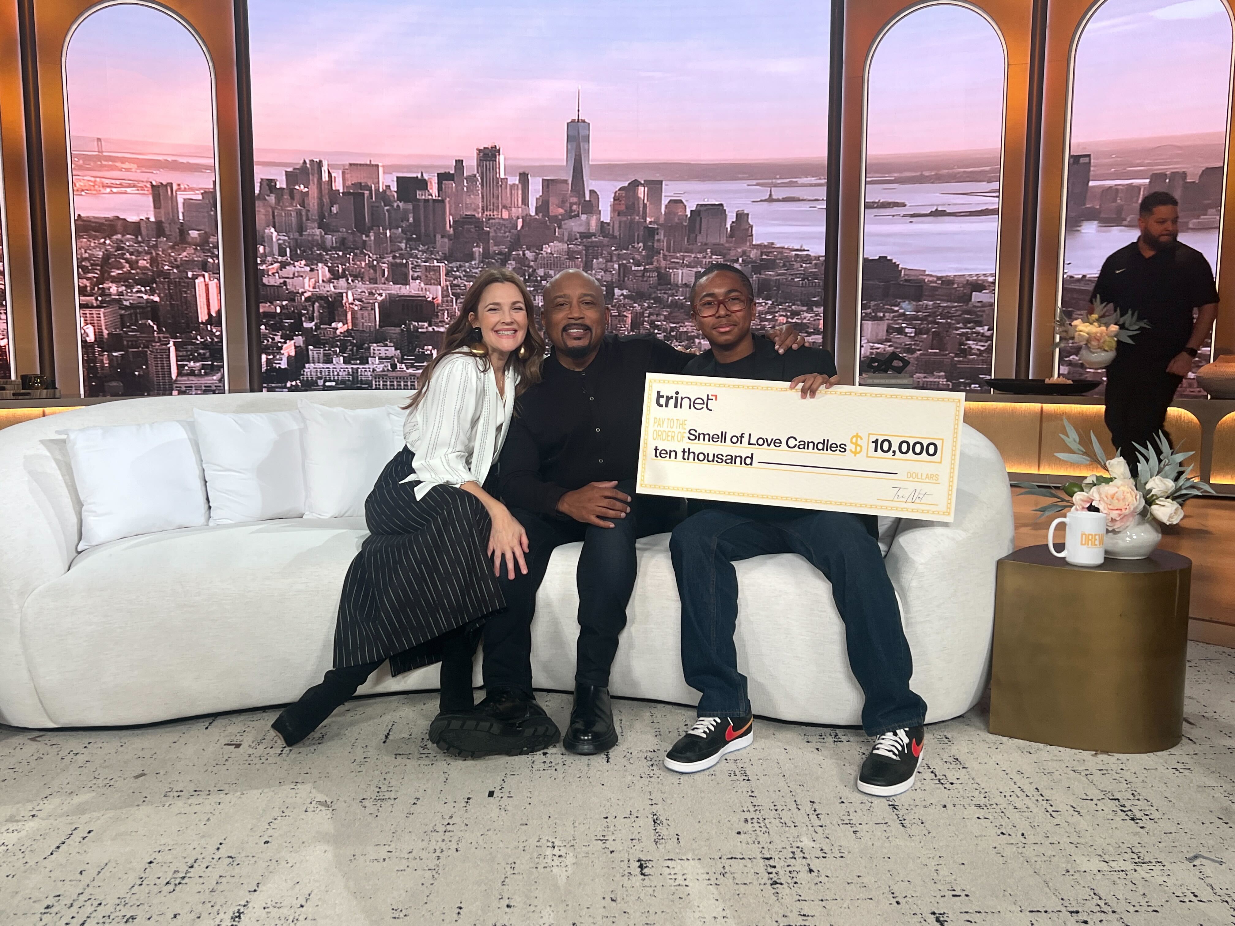 We were featured on The Drew Barrymore Show with Daymond John!