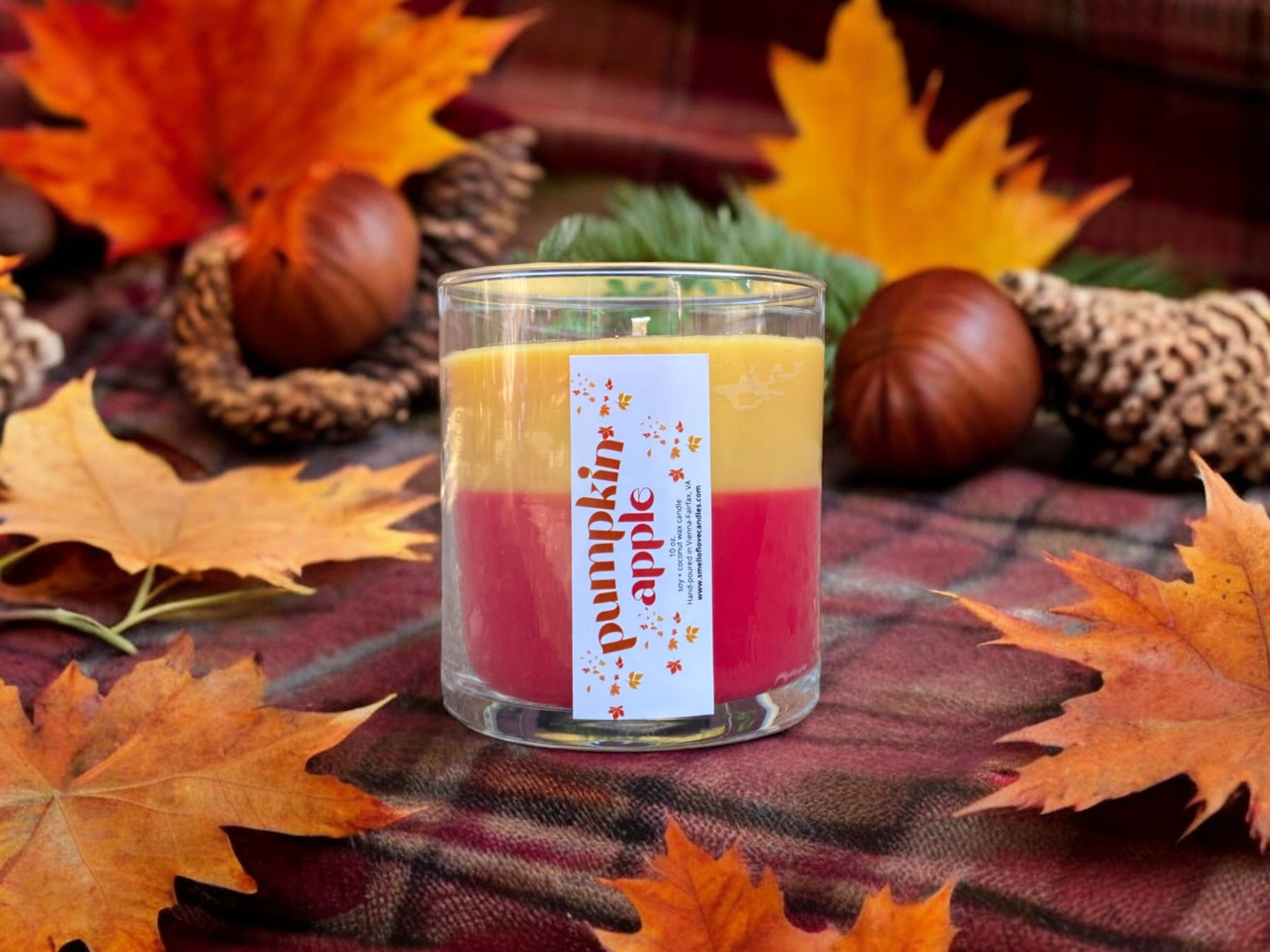 Embrace the Fall Transition with Double Scented Candles: Pumpkin & Apple