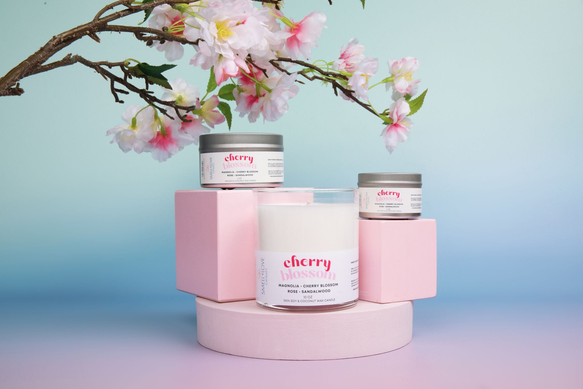 Embrace the Essence of Spring with a Cherry Blossom Candle