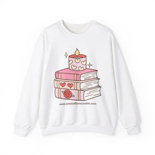 Candles and Books, Valentine's Day Crewneck Sweatshirt