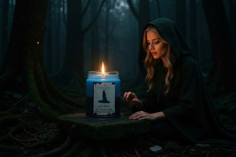 Limited Edition: La Llorona, 8 oz Two-Toned Halloween Candle