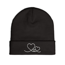 Embroidery Knit Beanie, Smell of Love Candles Winter Hat