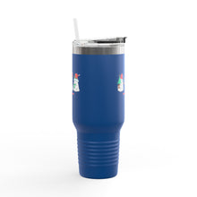 Festive Insulated Travel Mug - 40oz Holiday Drink Tumbler