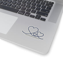 Cute Logo Heart Sticker - Company Logo for Personalizing Laptops, Journals, & Gifts