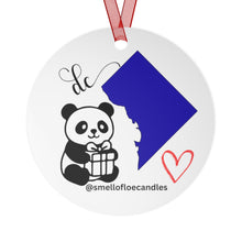 Washington DC Ornament - Cute Panda Design & Retro Style