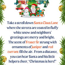 Limited Edition: 🎅🏼 Santa Claus Lane, 10 oz Gold Twilight Holiday Candle