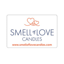 Smell of Love Candles Logo Sticker