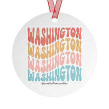 Washington DC Ornament - Cute Panda Design & Retro Style