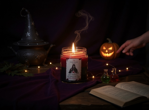 Limited Edition: Witch's Potion, 8 oz Two-Toned Halloween Candle