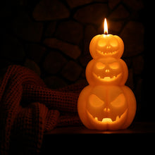 Limited Edition: 🎃🎃🎃 Triple Pumpkin Soy Pillar Candle