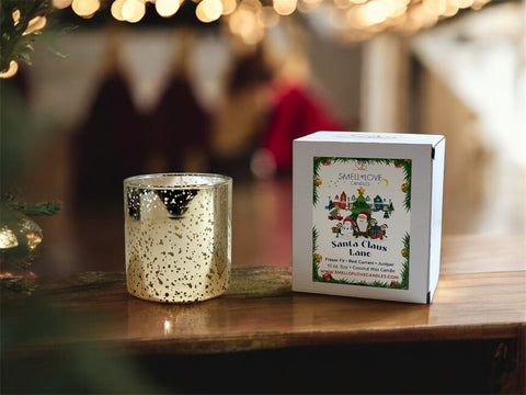 Limited Edition: 🎅🏼 Santa Claus Lane, 10 oz Gold Twilight Holiday Candle