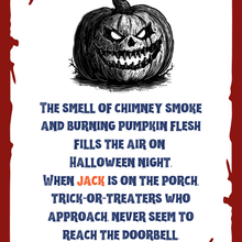 Limited Edition: Jack O' Lantern, 10 oz Periwinkle Halloween Candle