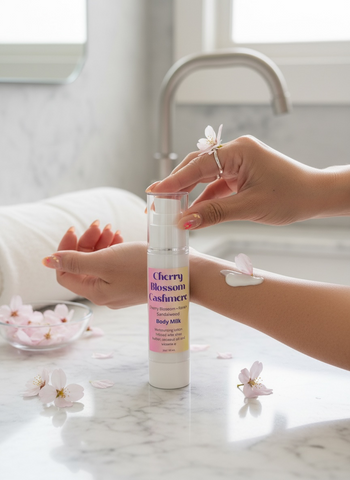 Cherry Blossom Cashmere, Moisturizing Body Milk