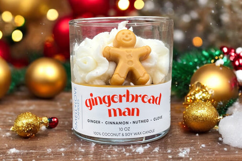 Limited Edition: The Gingerbread Man, Jumbo Dessert Candle