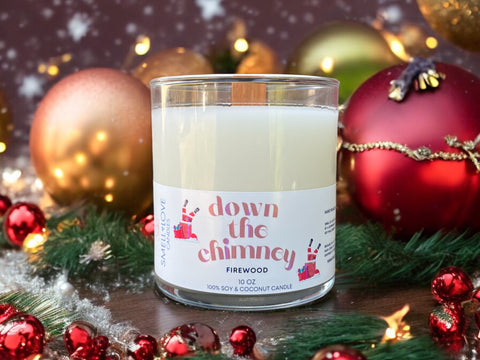 Down the Chimney, Wooden Wick Candle