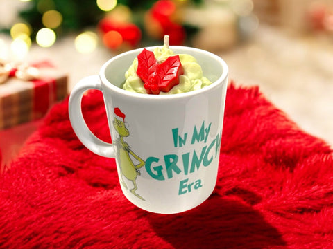 Limited Edition: Grinch Mug Candles