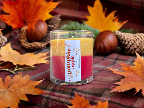 Pumpkin Apple, Two-in-One Scented Candle