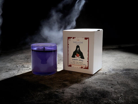 Limited Edition: Poison Apple, 10 oz Periwinkle Halloween Candle