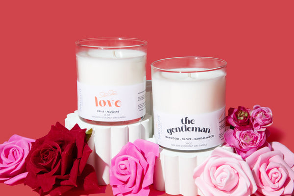 Valentine's Day Bundle Buy 2 get 1 Free-16oz Soy Candle Jar